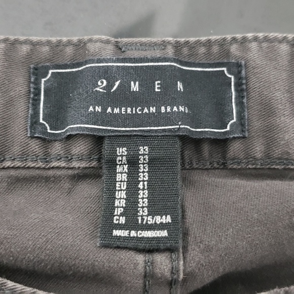 21 MEN- Gray jeans - Picture 2 of 3